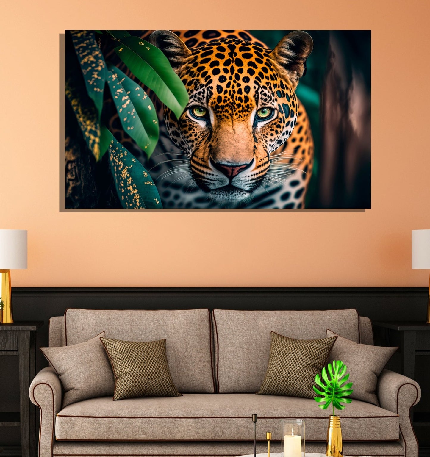 Jaguar painting