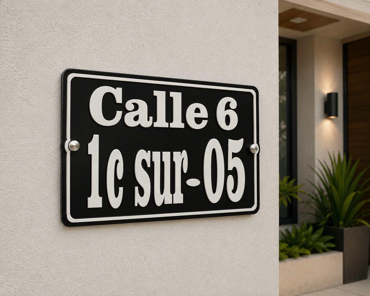 Placa para Dirección Modelo P022