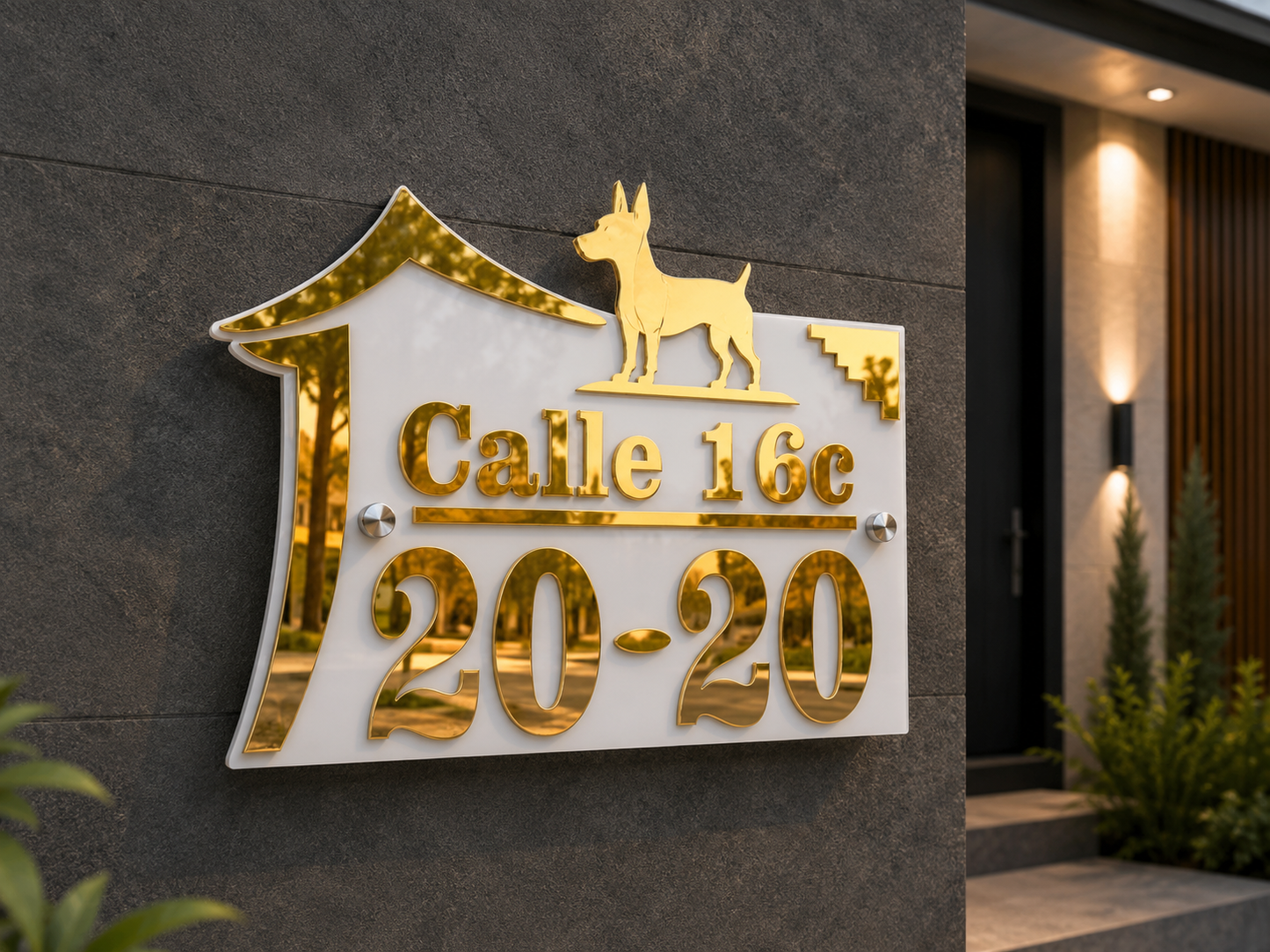 Placa para Dirección Modelo P028
