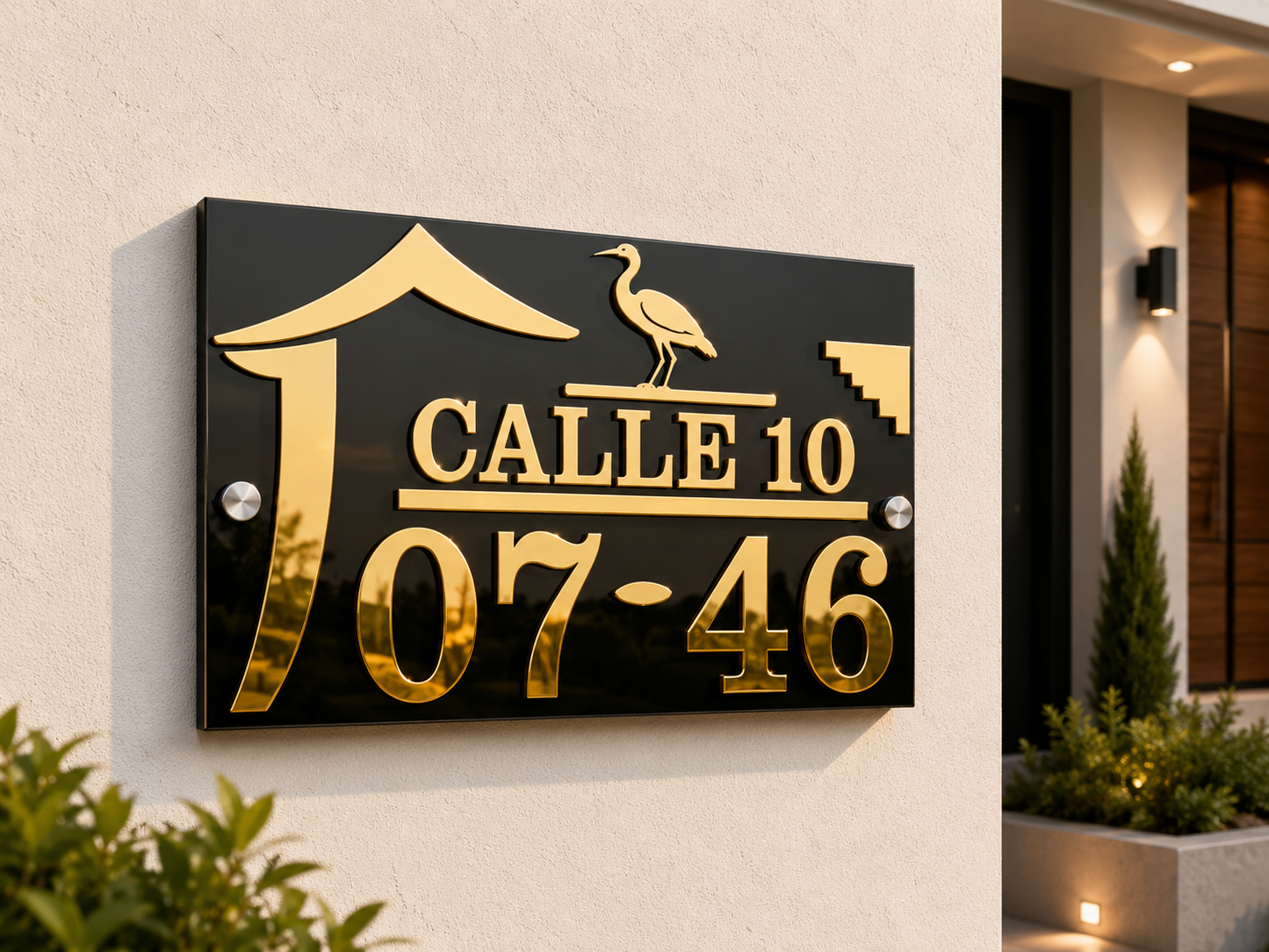 Placa para Dirección Modelo P029