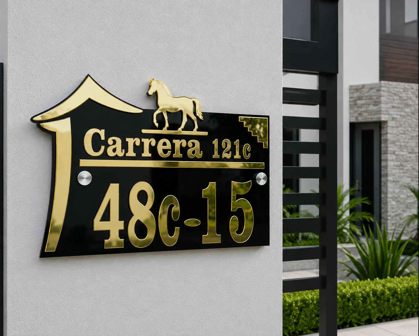 Placa para Dirección Modelo P020