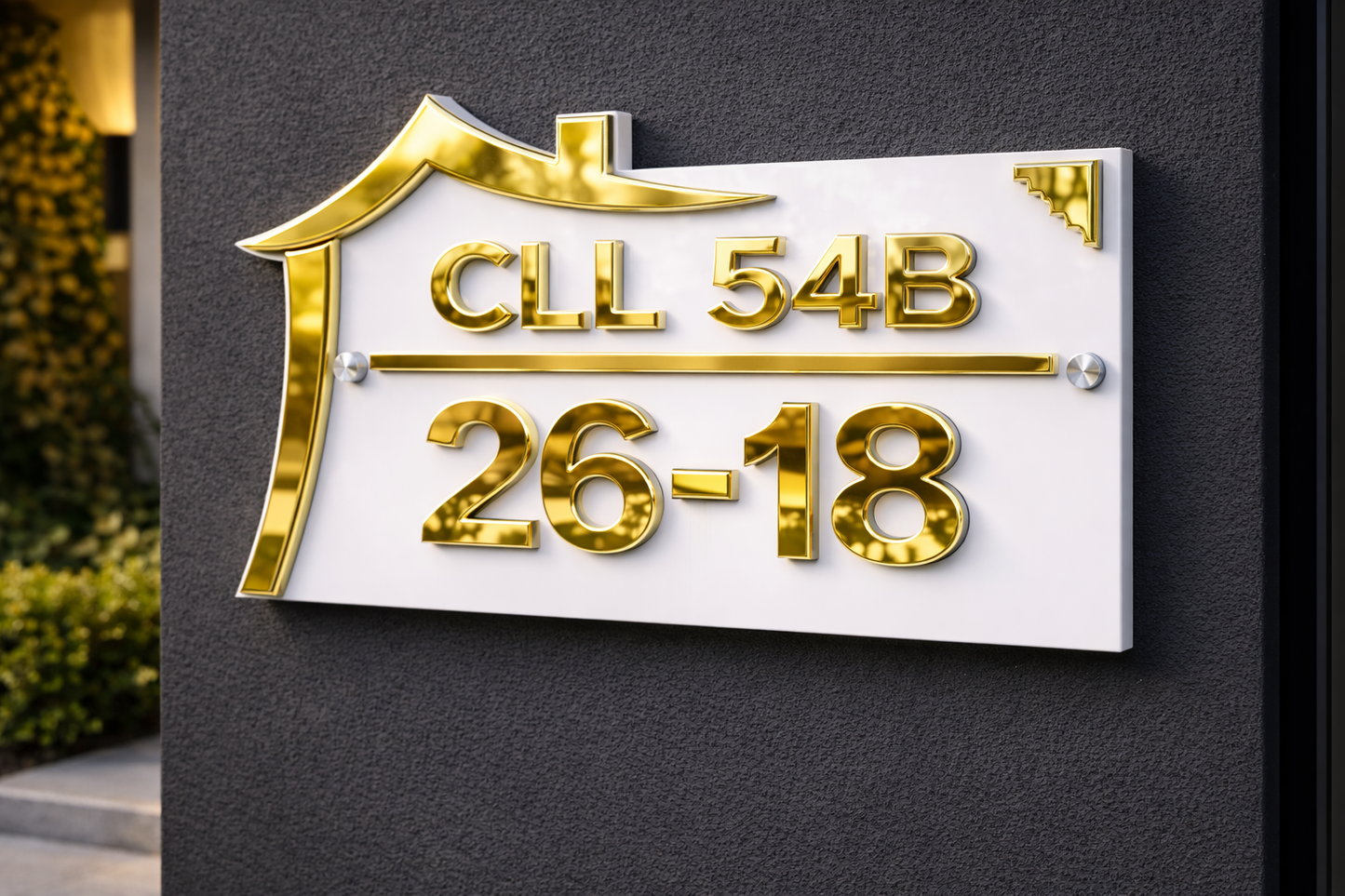 Placa para Dirección Modelo P016