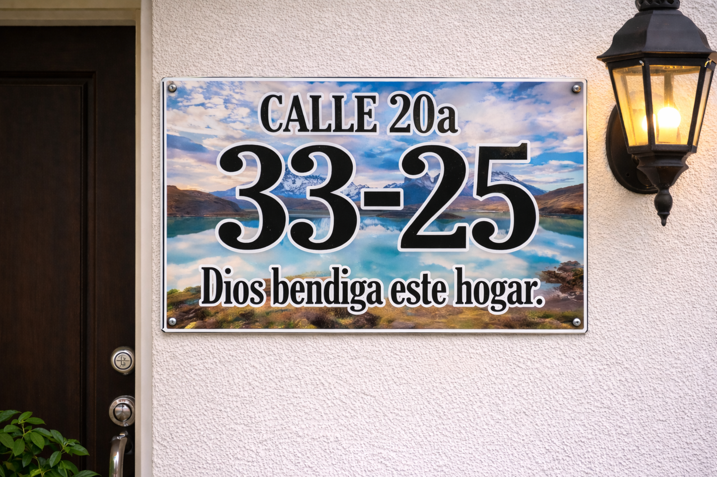 Placa para Dirección Modelo P06