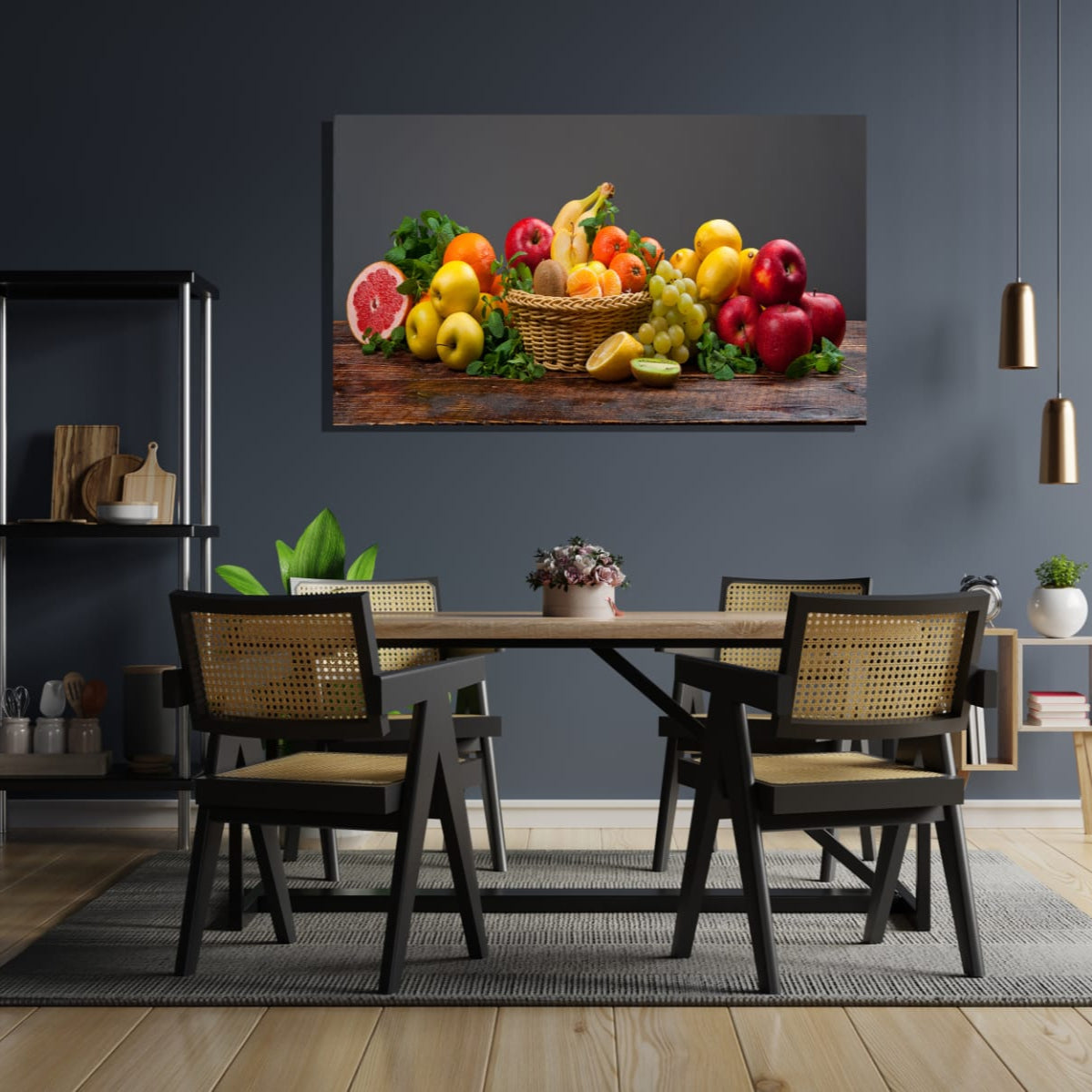 Cuadro de frutas
