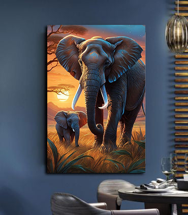 Elephant painting