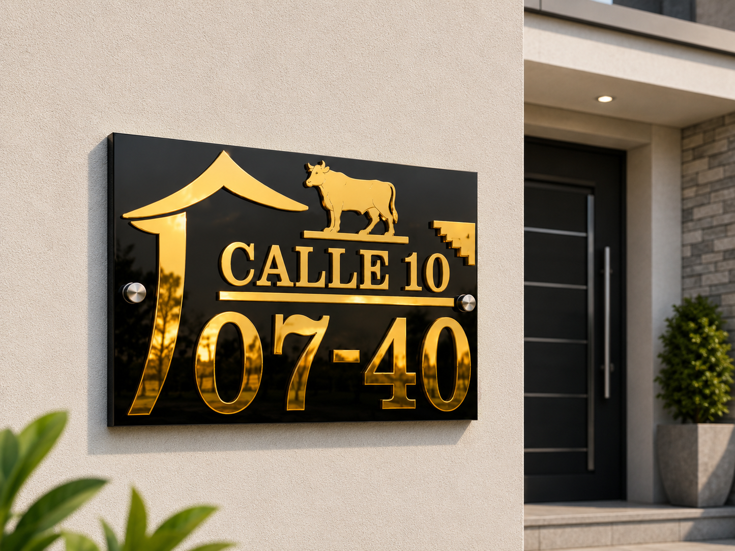 Placa para Dirección Modelo P030