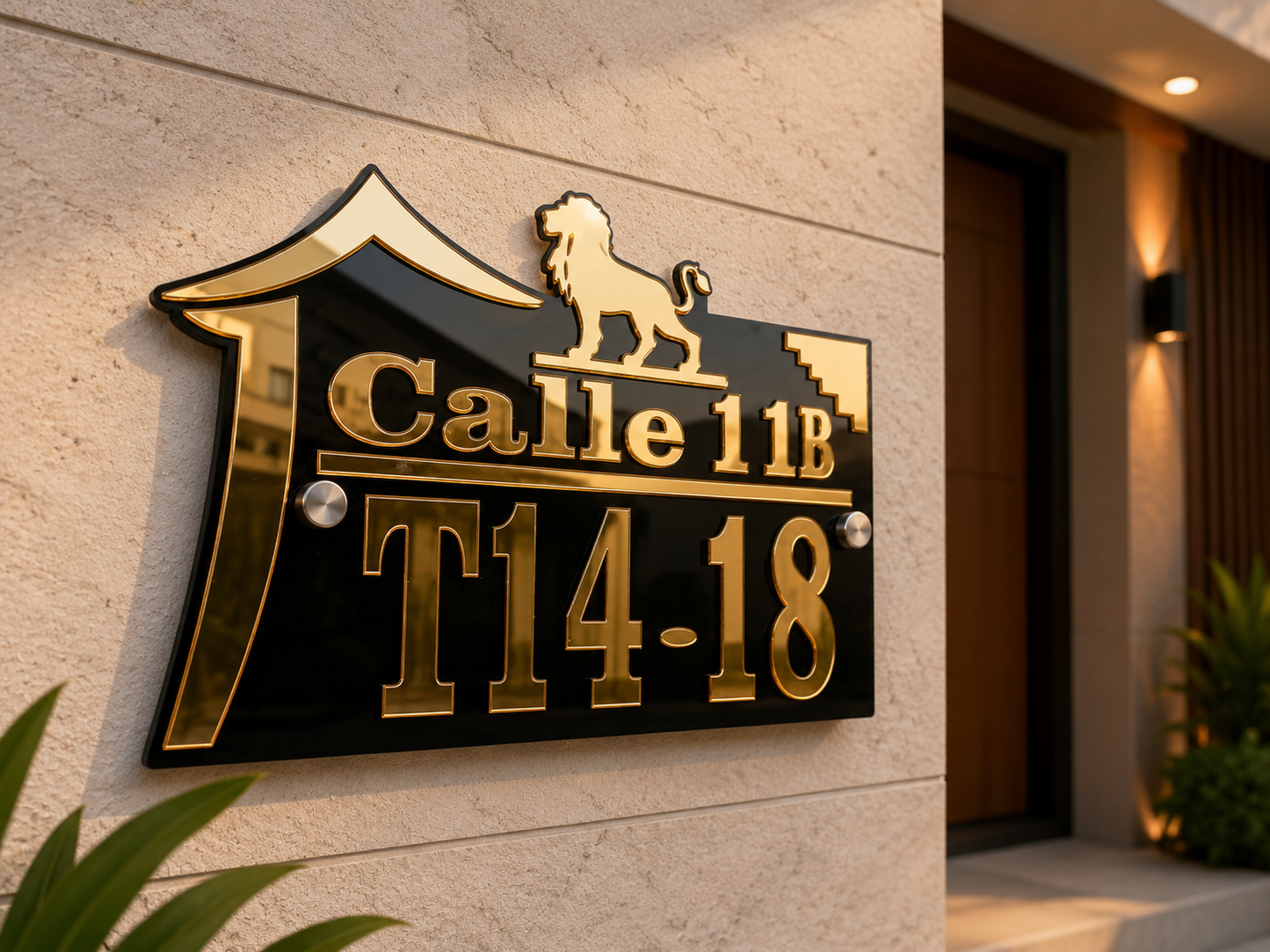 Placa para Dirección Modelo P031