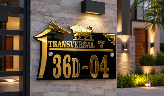 Placa para Dirección Modelo P018