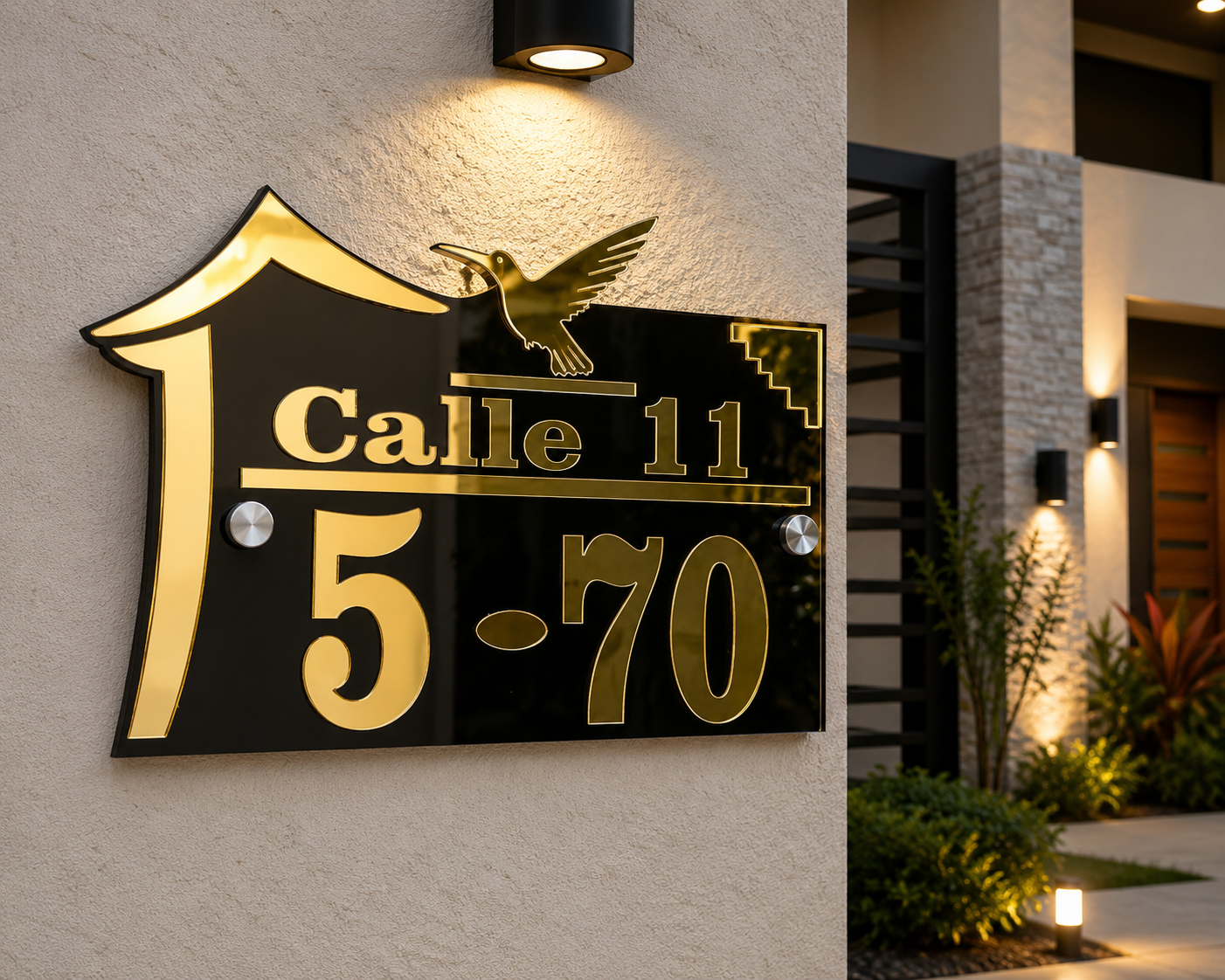 Placa para Dirección Modelo P019