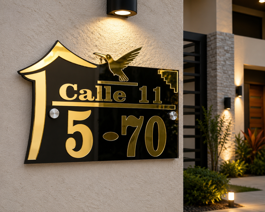 Placa para Dirección Modelo P019