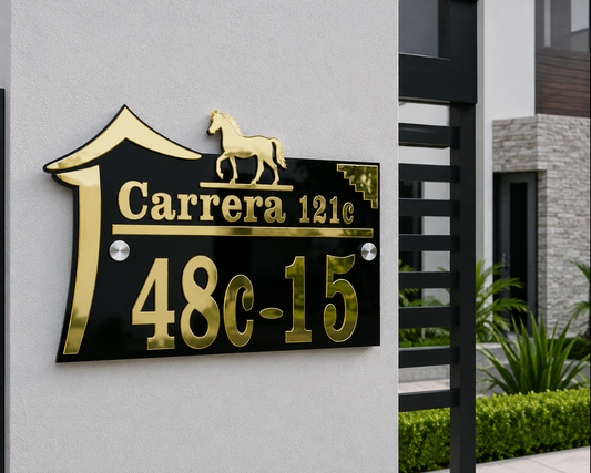 Placa para Dirección Modelo P020