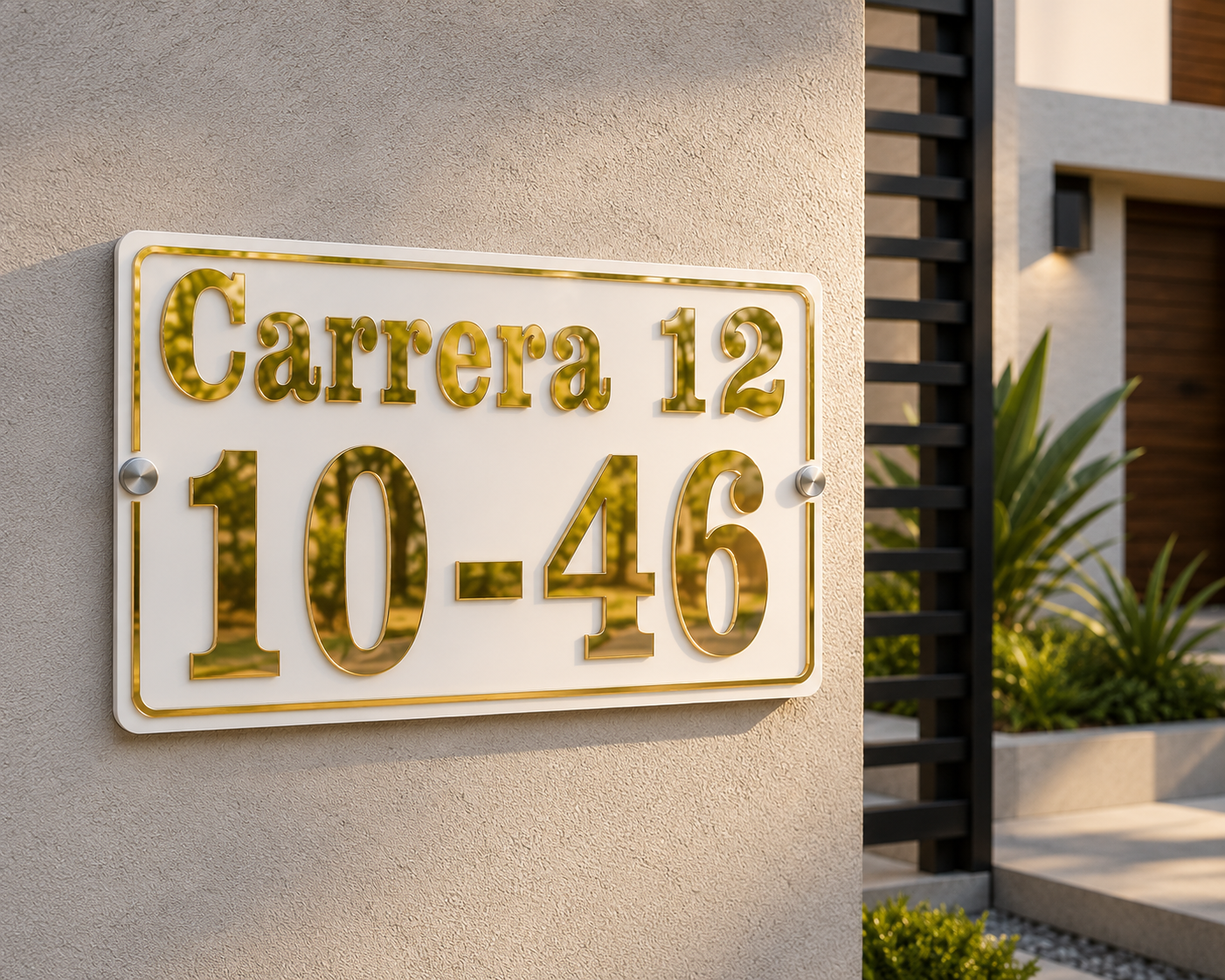 Placa para Dirección Modelo P021
