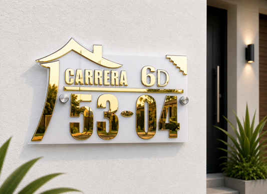 Placa para Dirección Modelo P016