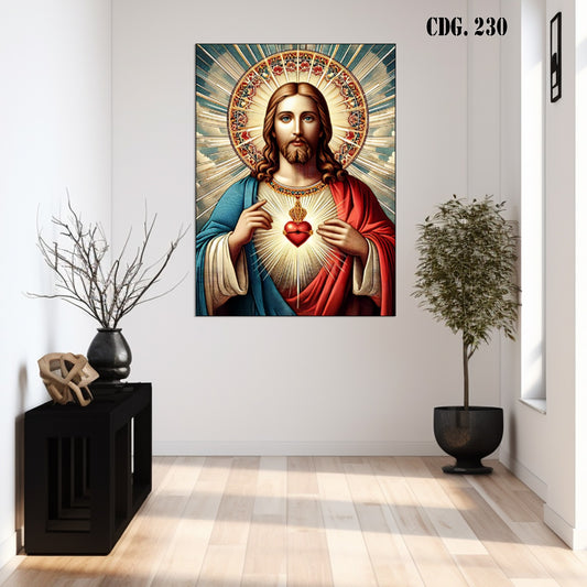 ❤️ Sagrado Corazón de Jesús: Protección y Luz para tu Hogar 🙌✨