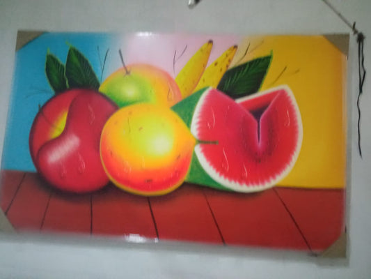 Cuadro Explosión Tropical en Óleo – Naturaleza Viva