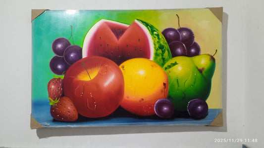 Cuadro Frutos de Verano – Naturaleza en Óleo